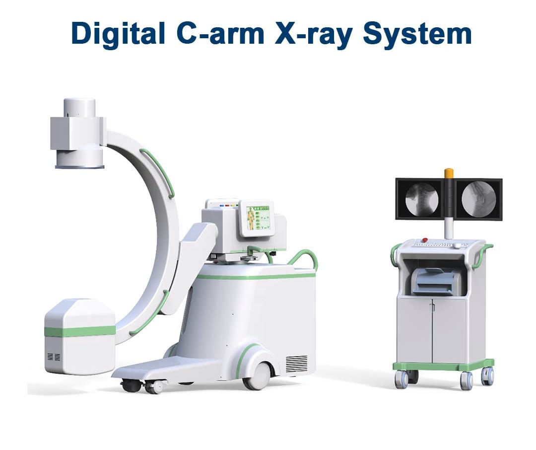 Digital C arm X-ray system used in modern theatre room